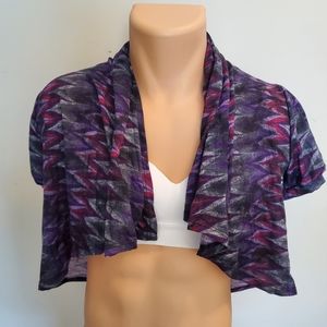 NWOT Kids Cardigan-Purple